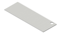 White IKEA MICKE Desk Mat (56" / 142 cm) Full-desk Mouse Pad