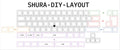 Tex Shura 65% Hotswap DIY Keyboard Kit