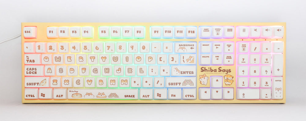 Shiba Says x Ducky One 2 RGB Dye Sub PBT Mechanical Keyboard