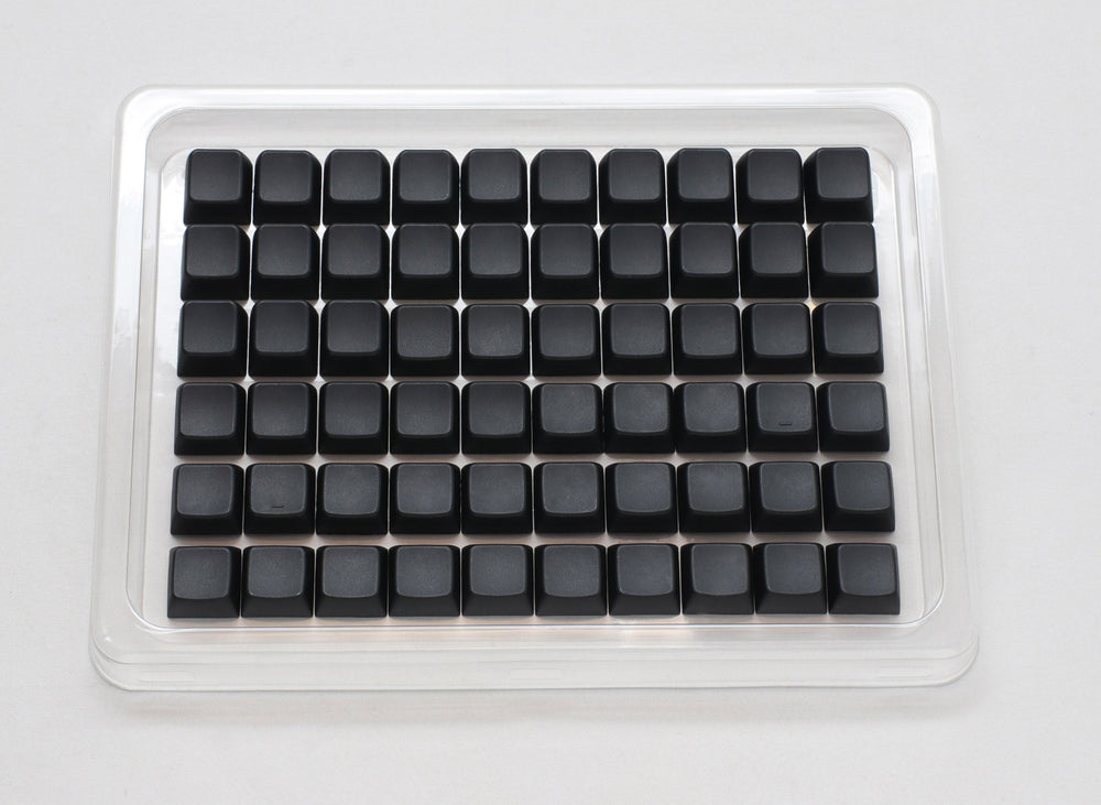 Ducky Black Blank 132 Key MDA Profile PBT Keycap Set