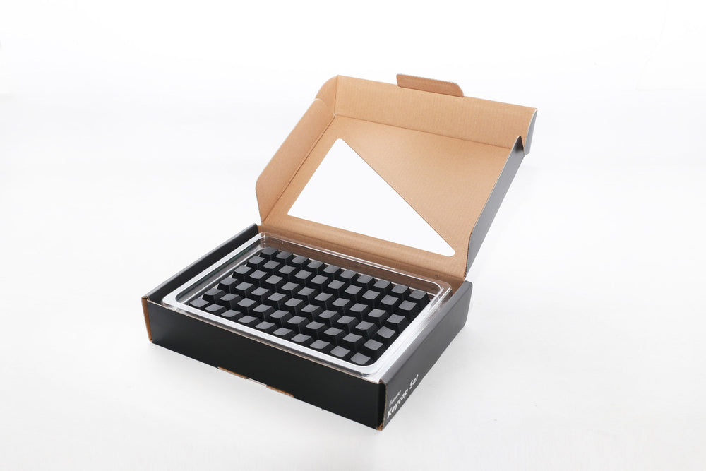 Ducky Black Blank 132 Key Cherry Profile PBT Keycap Set