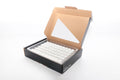 Ducky White Blank 132 Key MDA Profile PBT Keycap Set