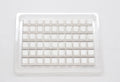 Ducky White Blank 132 Key Cherry Profile PBT Keycap Set