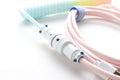 Cotton Candy Coiled USB Cable V2