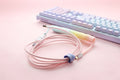 Cotton Candy Coiled USB Cable V2