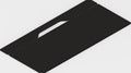 Black IKEA ALEX Desk Mat (39" / 100 cm) Full-desk Mouse Pad
