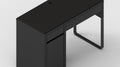 Black IKEA MICKE Desk Mat (41" / 105 cm) Full-desk Mouse Pad