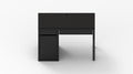 Black IKEA MICKE Desk Mat (41" / 105 cm) Full-desk Mouse Pad