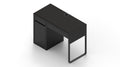Black IKEA MICKE Desk Mat (41" / 105 cm) Full-desk Mouse Pad