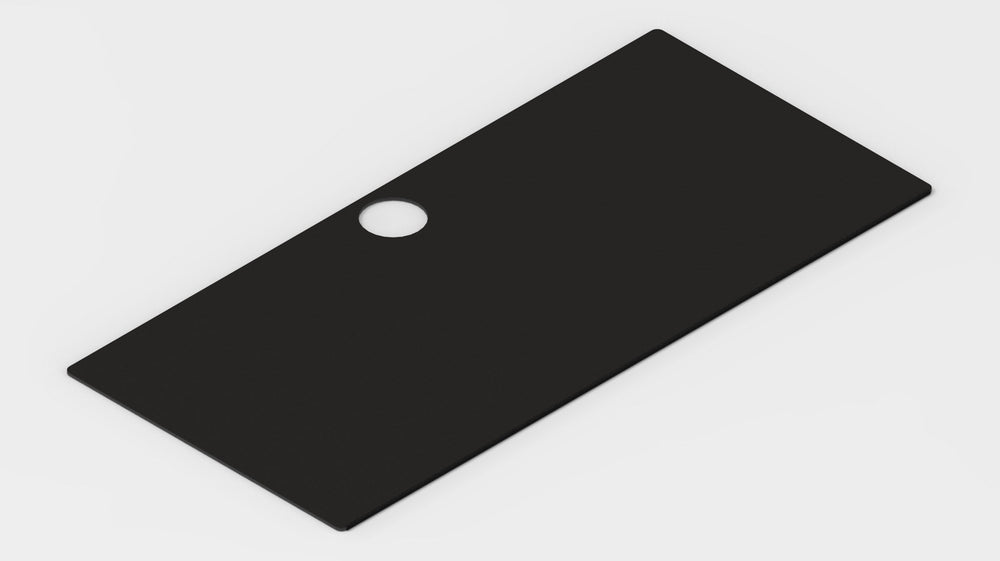 Black IKEA MICKE Desk Mat (41" / 105 cm) Full-desk Mouse Pad