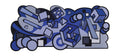 ONEofZERO Retrograde Dark Andre Kan Desk Mat