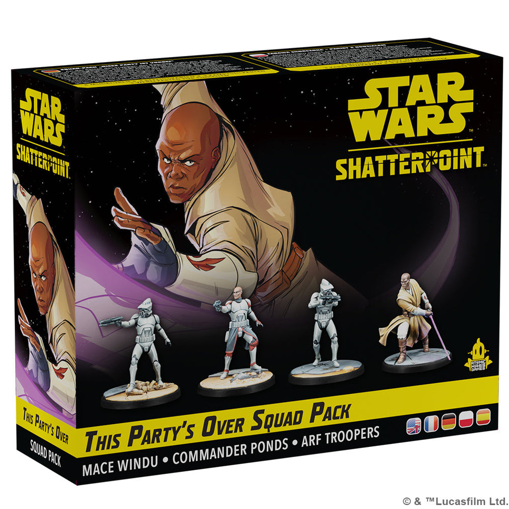 Star Wars : Shatterpoint - This Party's Over: Mace Windu Squad Pack