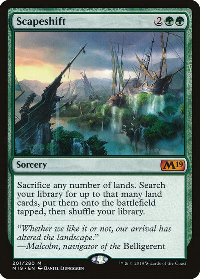 Scapeshift - 201 - (Core Set 2019)
