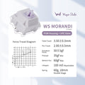 Wuque Studio Morandi 50g Linear PCB Mount Switch