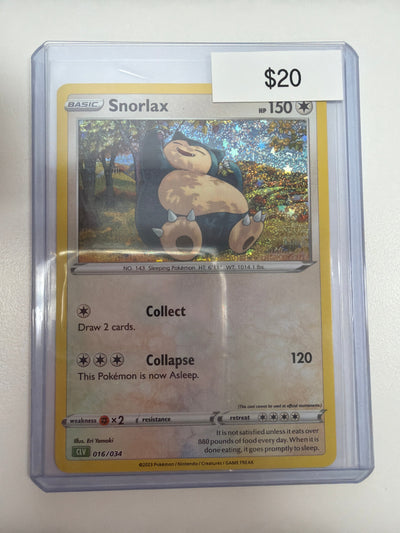 Pokemon Snorlax 016/034