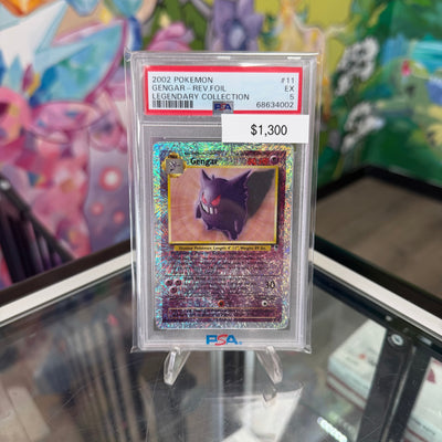 Pokemon Legendary Collection Gengar Reverse Holo #11 PSA 5