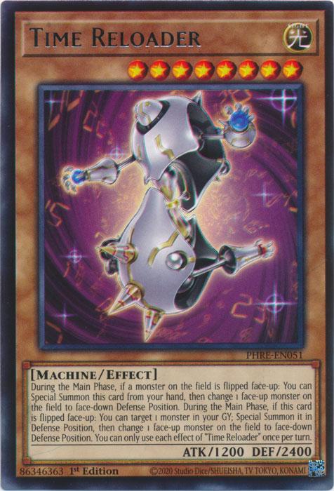 Time Reloader - PHRE-EN051 - Rare - 1st Edition