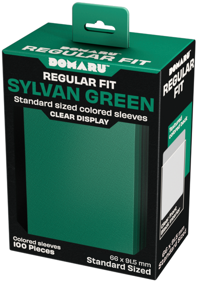 Gatherer's Tavern DOMARU Regular Fit Sleeves - Standard Size - 100ct - Sylvan Green