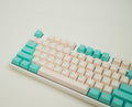 Tai-Hao Aquamarine 104 Key Cubic Profile Double Shot ABS Keycap Set