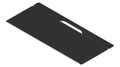 Black w/ White Stitching IKEA ALEX Desk Mat (52" / 132 cm) Full-desk Mouse Pad