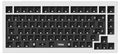 Keychron V1 75% Hotswap RGB Win + Mac Mechanical Keyboard