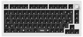 Keychron V1 w/ Knob 75% Hotswap RGB Win + Mac Mechanical Keyboard