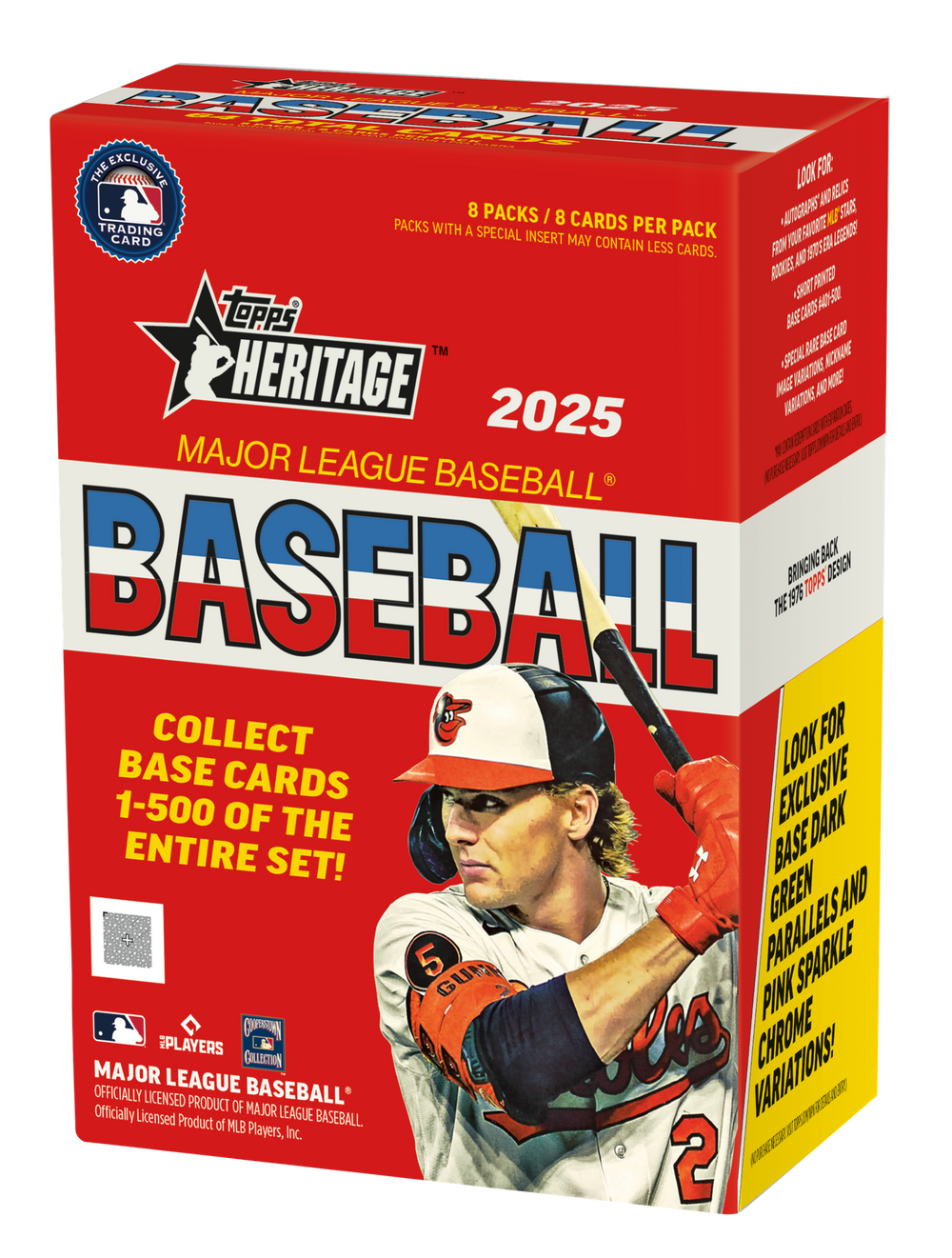 2025 Topps Heritage Baseball Blaster Box