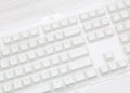 Ducky White Seamless Backlit 108 Key OEM Profile PBT Keycap Set