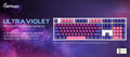 Ducky Ultra Violet 108 Key OEM Profile Double Shot PBT Keycap Set