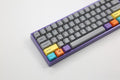 Ducky x Varmilo Miya Pro Purple 65% Pink LED Dye Sub PBT Mechanical Keyboard