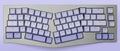 Tai-Hao Aurora Wave Purple Backlit 143 Key BOBO Profile Double Shot ABS Keycap Set
