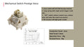 Kailh Prestige Voice 40g Linear PCB Mount Switch 55 Pack