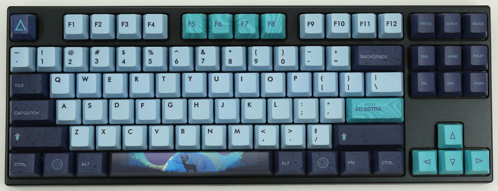 Varmilo VPE87 Aurora TKL Hotswap Triple Mode White LED Mechanical Keyboard