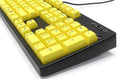 Filco Yellow 104 Key SA Profile Double Shot ABS Keycap Set