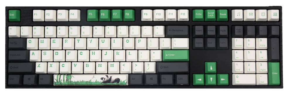 Varmilo VPE108 Panda R2 Hotswap Triple Mode White LED Mechanical Keyboard