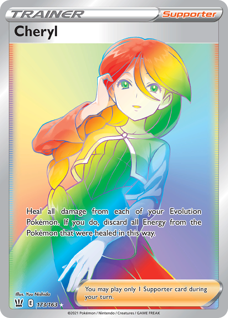 Cheryl 173 163 Battle Styles Holofoil