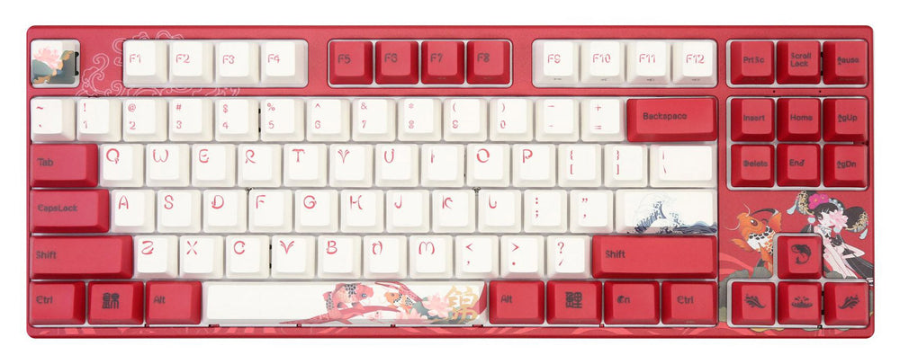 Varmilo VPM87 Koi TKL White LED EC Keyboard