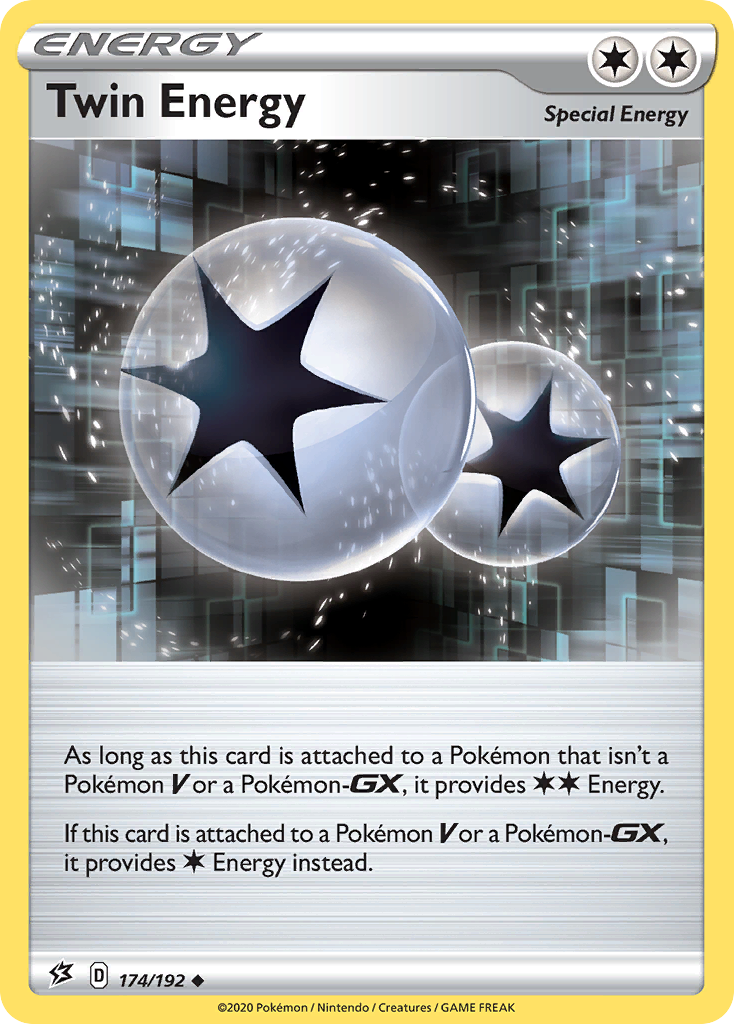 Twin Energy 174 192 Rebel Clash Reverse Holofoil
