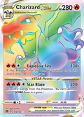 Charizard Vstar 174 172 Brilliant Stars Holofoil Lp