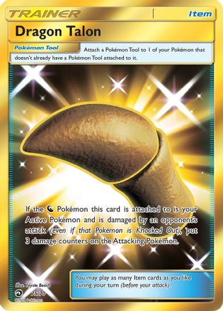 Dragon Talon (Secret) (75/70) - Dragon Majesty Holofoil