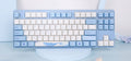 Varmilo VPH87 Sea Melody TKL Hotswap White LED Mechanical Keyboard