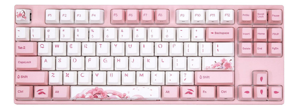 Varmilo VPH87 Sakura R2 White LED Mechanical Keyboard