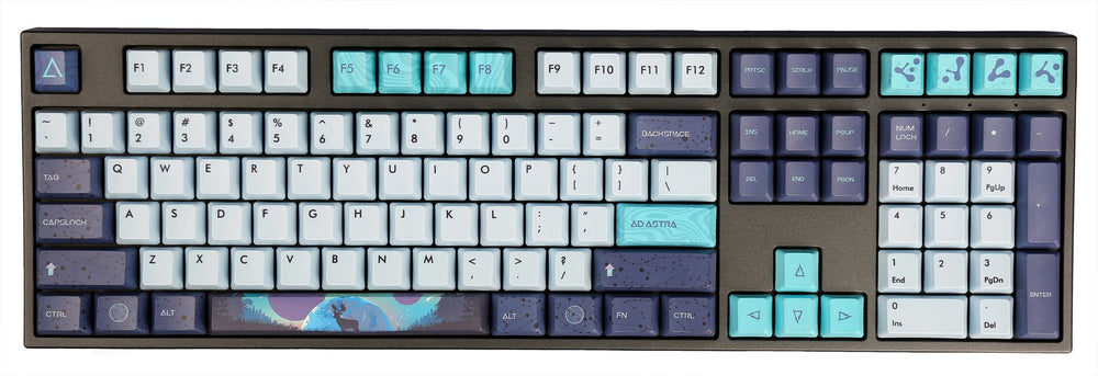 Varmilo VPH108 Aurora Hotswap White LED Mechanical Keyboard