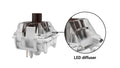 Gateron Jupiter Red 45g Linear PCB Mount Switch