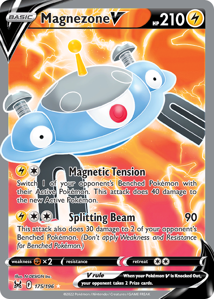 Magnezone V 175 196 Lost Origin Holofoil
