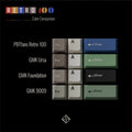 KBDFans PBTFans Retro 100 Spacebar 11 Key Add-on Keycap Set
