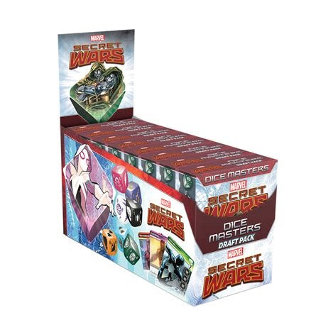 Marvel Dice Masters : Secret Wars Draft Packs Countertop Display