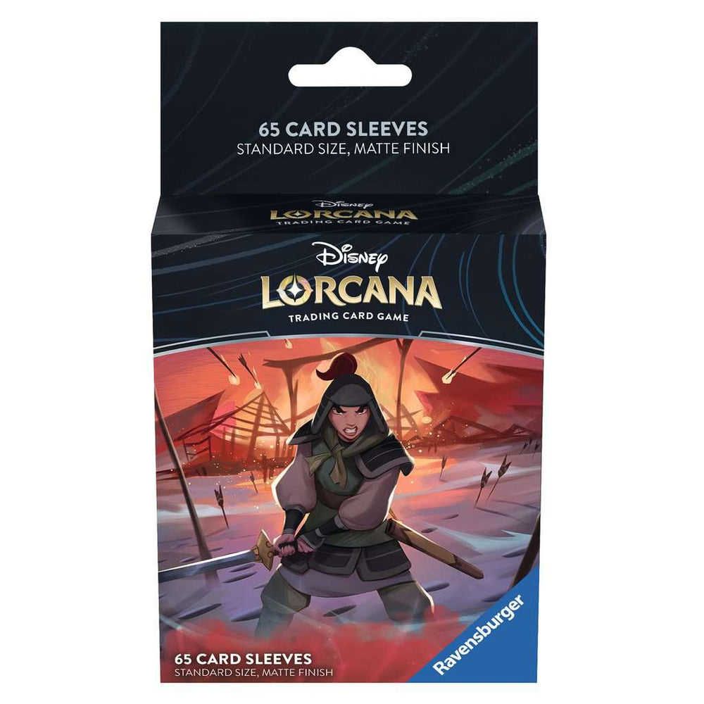 Disney Lorcana : Rise of the Floodborn Card Sleeves Pack Mulan