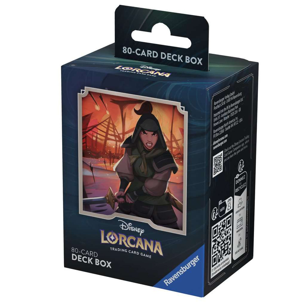 Disney Lorcana : Rise of the Floodborn Deck Box Mulan