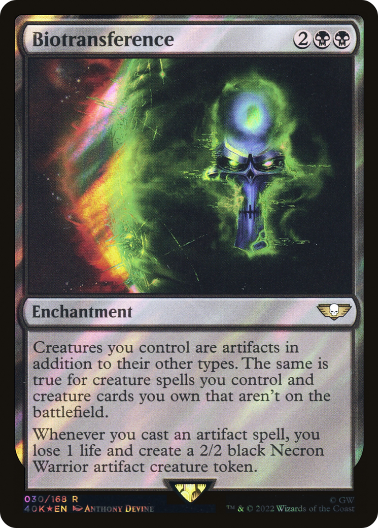 Biotransference (40K-30â˜…) - Warhammer 40,000 Commander Foil
